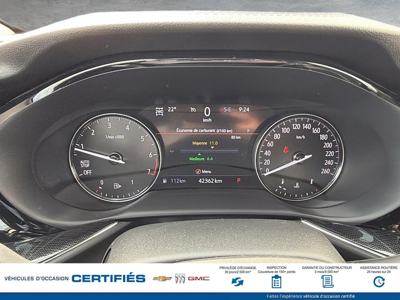 BUICK ENVISION Essence 4 portes TI 2022 Noir Montmagny - photo #13