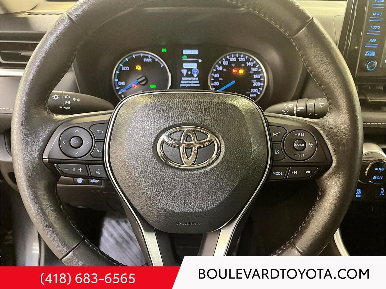 Toyota RAV4 100572A-93 | HYBRIDE XLE, AWD 2022 Gris Québec - photo #12