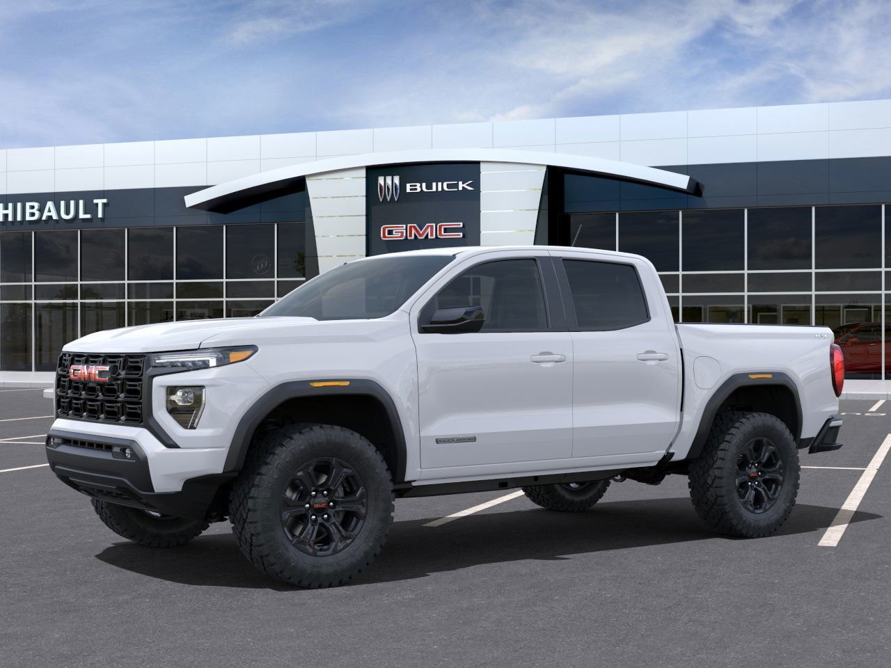 GMC Canyon Elevation 2025 Blanc sommet Saint-Eustache - photo #1