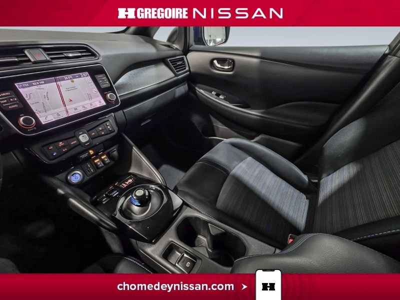 2023 Nissan Leaf Blue Saint-Eustache - photo #23