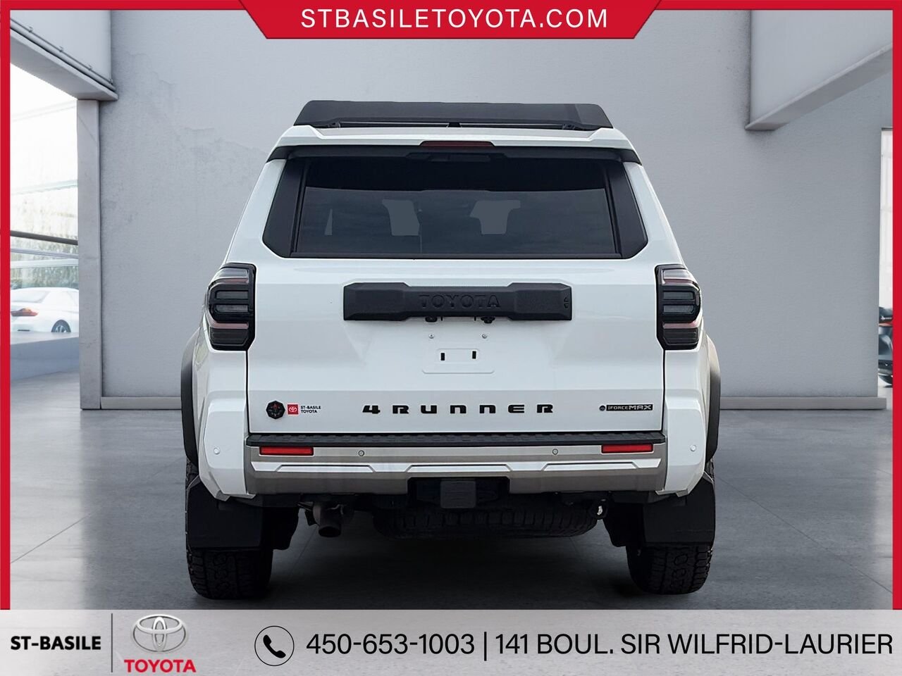 2026 TOYOTA 4RUNNER HYBRID White Saint-Basile-le-Grand - photo #3