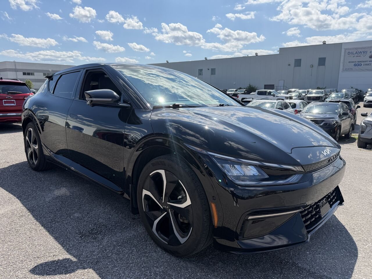 2024 KIA EV6 GT LINE Land TI avec ensemble GT-Line 1 Black Gatineau - photo #24