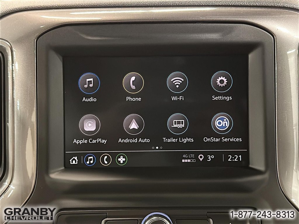 2026 CHEVROLET Silverado 1500 K1500 SILVERADO CREW CAB CUSTOM TRAIL BOSS STD/BOX (2CX) | 26-0168 Black Granby - photo #21