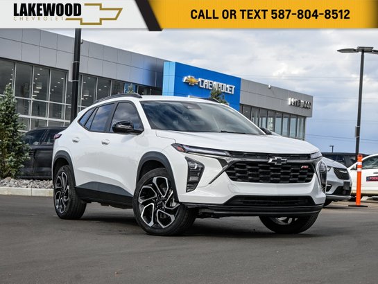 2024 Chevrolet Trax 2RS 1.2T | Heated Leather Bucket Seats White
