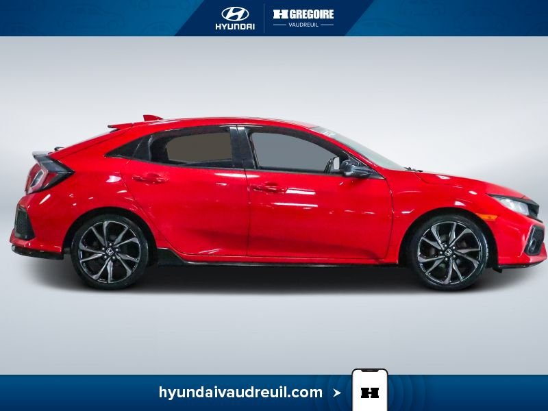 Honda Civic YA868 | Sport 2018 Rouge Laval - photo #12