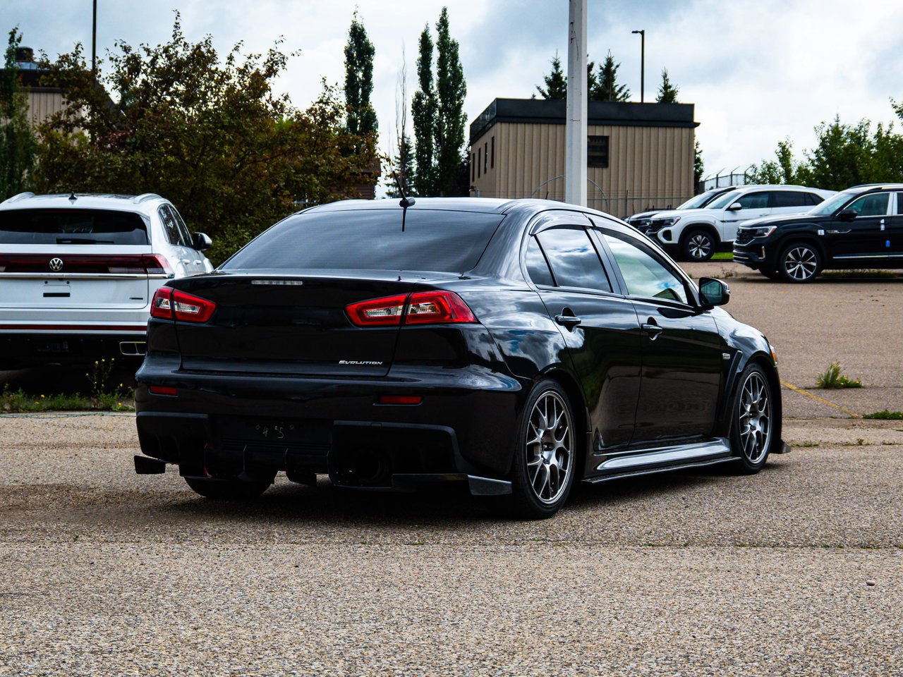 2015 Mitsubishi Lancer Evolution 4dr Sdn GSR Black Sherwood Park - photo #12