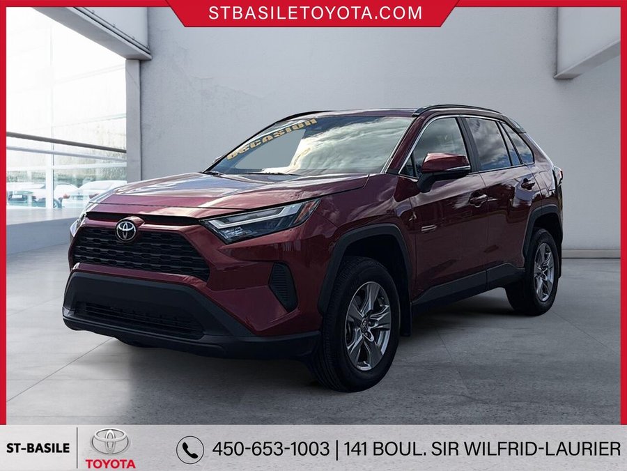 TOYOTA RAV4 XLE AWD 2025 Rouge rubis nacré