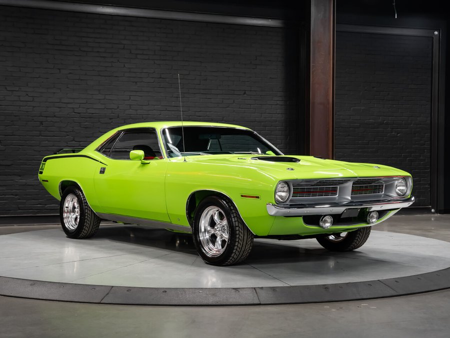 1970 Plymouth Barracuda | Rotisserie Restoration | 383 Big Block | 4 Speed Pistol Grip Shifter