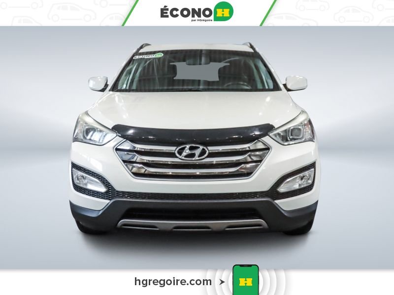 2016 Hyundai Santa Fe White Saint-Eustache - photo #1