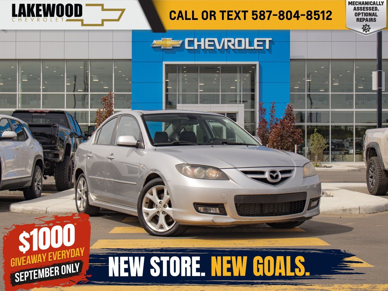 2007 Mazda Mazda3 4dr Sdn Auto GT Silver Sherwood Park - photo #0