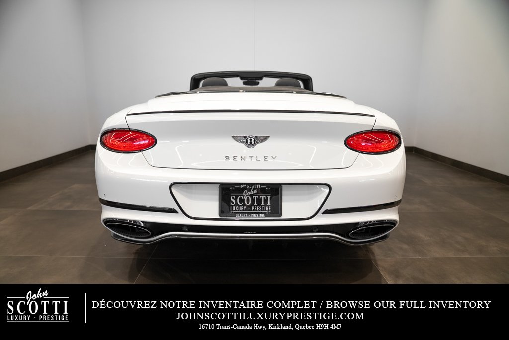 Bentley Continental GT Speed Convertible 2022 Blanc Kirkland - photo #7
