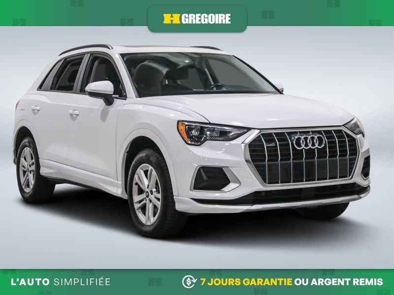 2022 Audi Q3 White Laval - photo #0