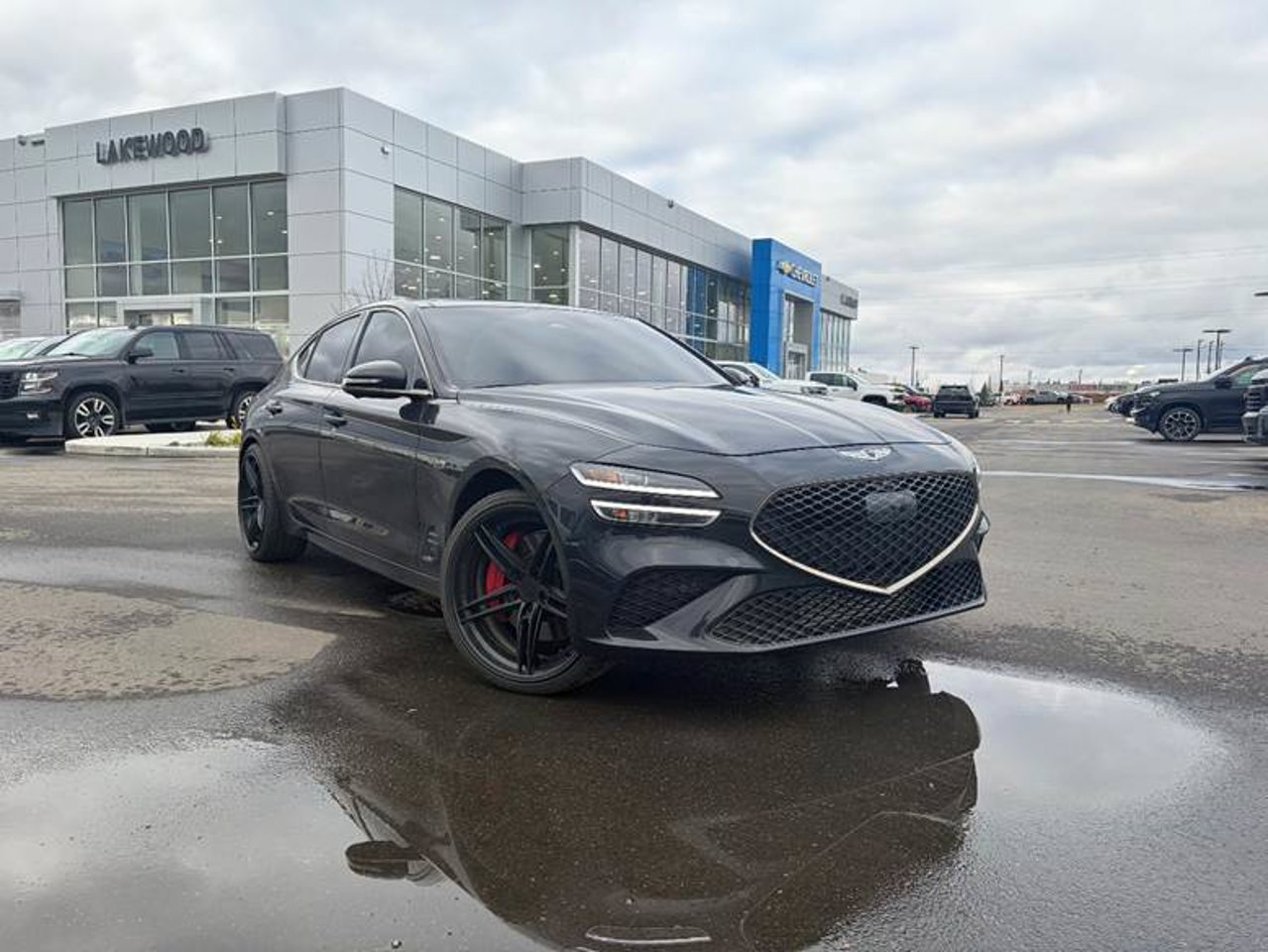 2023 Genesis G70 3.3T Sport AWD Vik Black Sherwood Park - photo #1