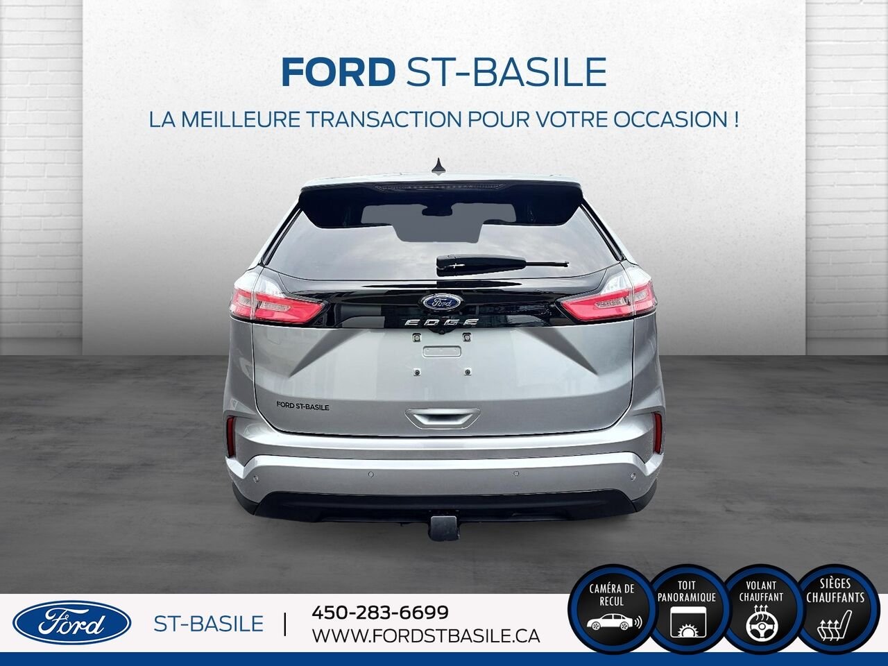 2024 Ford Edge Silver Saint-Basile-le-Grand - photo #6