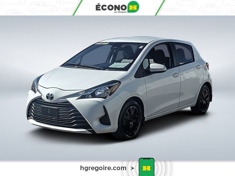 2018 Toyota Yaris White Saint-Eustache - photo #2
