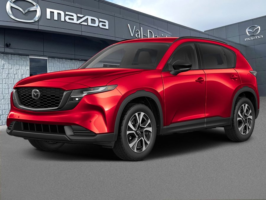2026 Mazda CX-5 GS TI, COMMANDE AUDIO AU VOLANT, VOLANT CHAUFFANT Soul Red Crystal Metallic