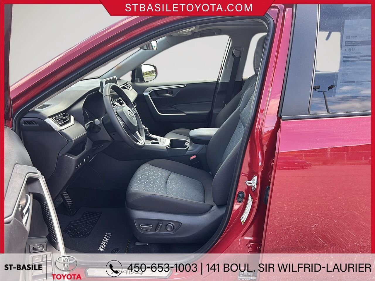 TOYOTA RAV4 2025 Rouge rubis nacré Saint-Basile-le-Grand - photo #11