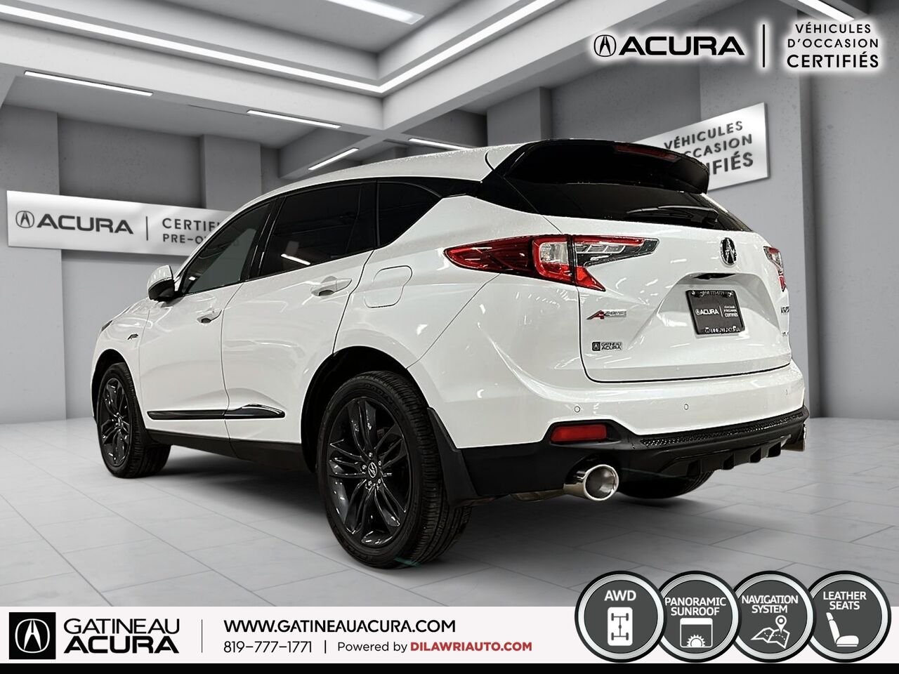 Acura RDX A-Spec SH-AWD 2023 Blanc Gatineau - photo #18