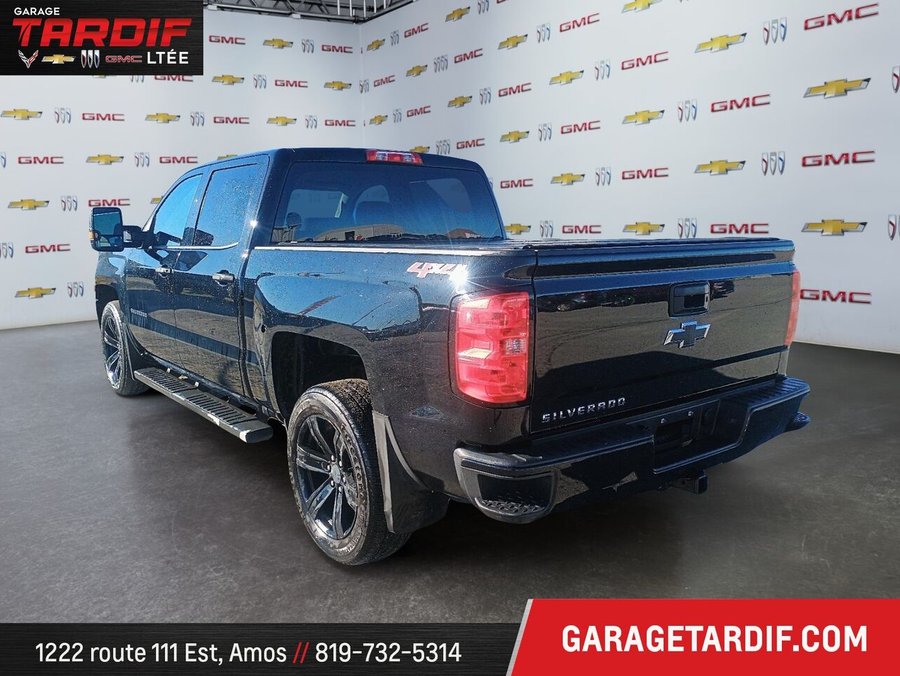 CHEVROLET SILVERADO CABINE MULTIPLACE 4RM PERSONNALISEE 2018 Noir