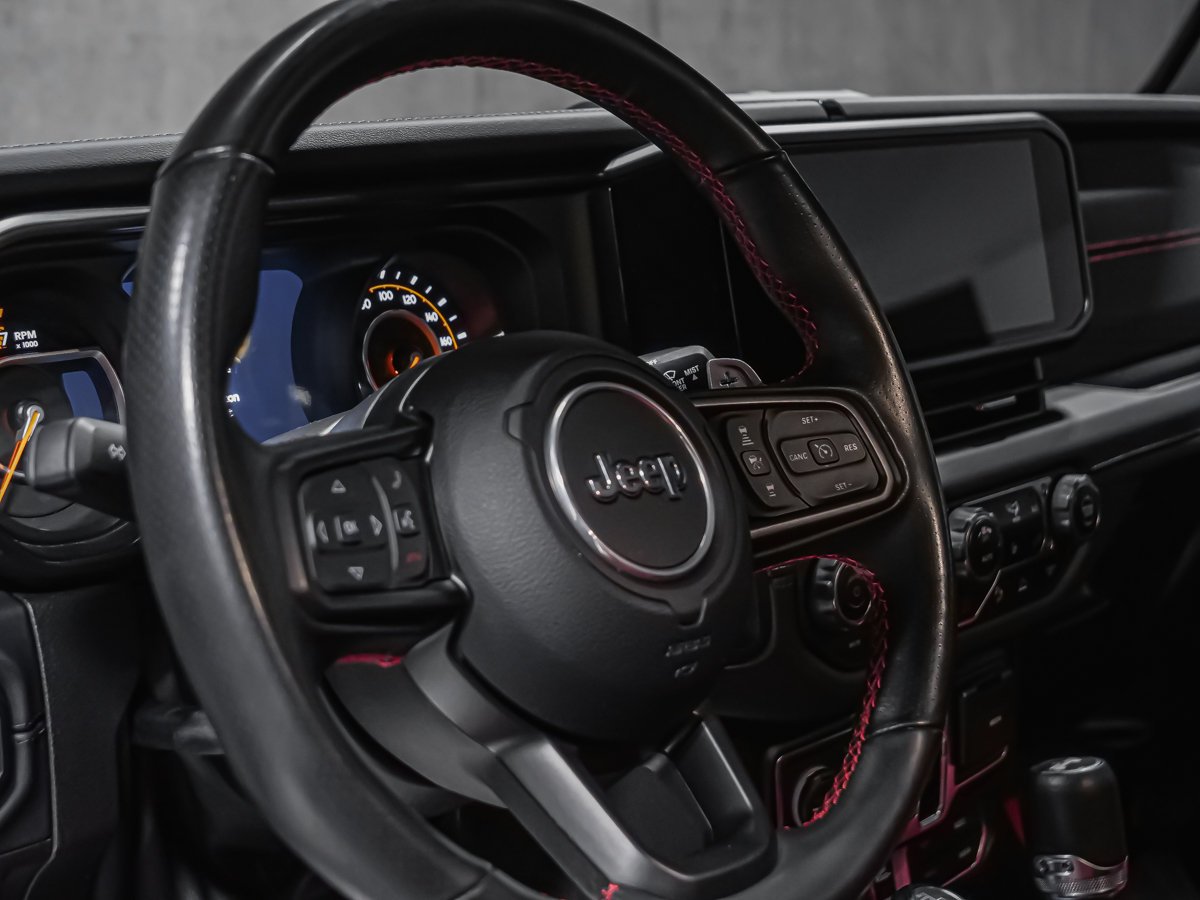 2024 Jeep Wrangler RUBICON 392 TREUIL WARN Black Montreal - photo #16