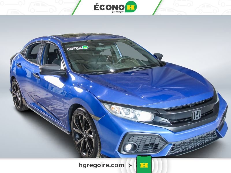 2017 Honda Civic 2017 Blue