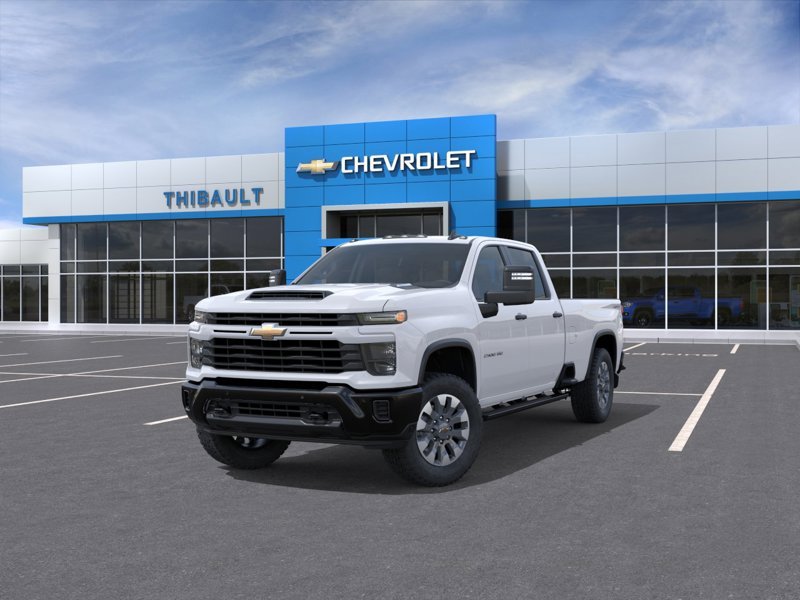 CHEVROLET SILVERADO 2500HD Custom cabine multiplace 4RM 172 po 2026 Blanc Sherbrooke - photo #7