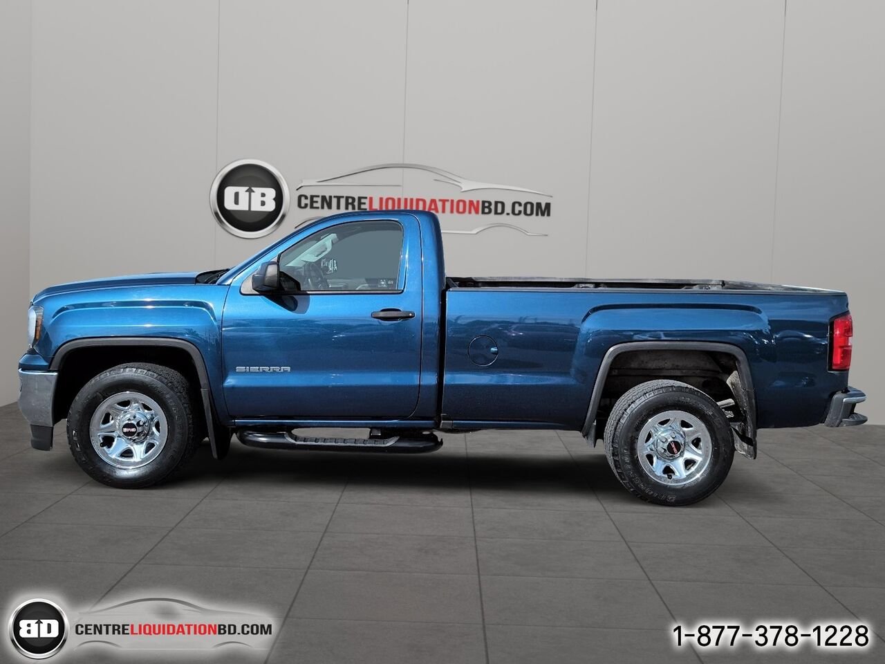 2017 GMC Sierra 1500 CAB REGULIER 2RM BOITE 8P | BD0419 Blue Granby - photo #8
