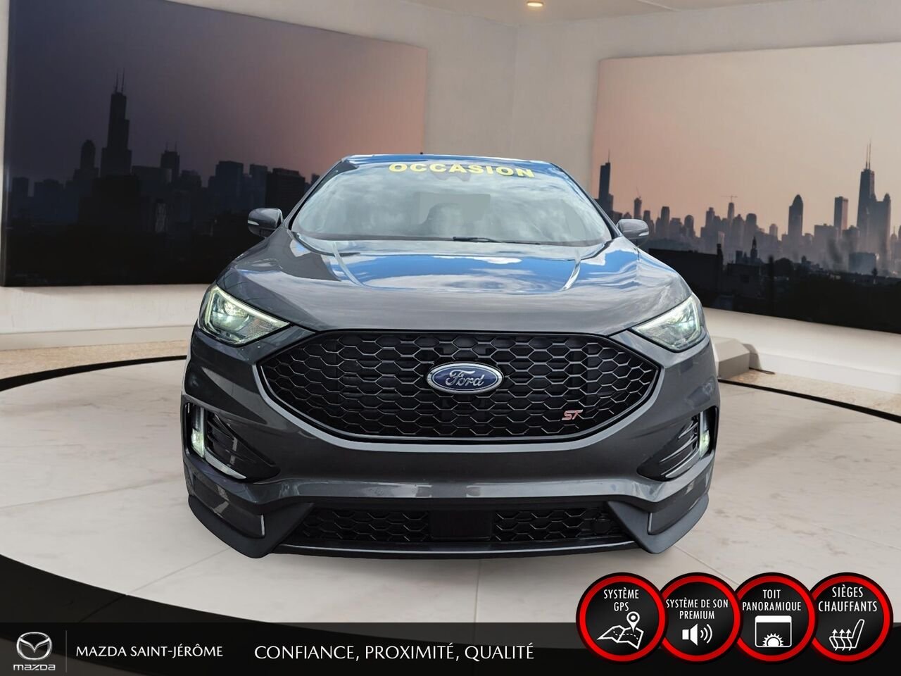 2020 Ford Edge Grey Ste-Agathe des Monts - photo #2