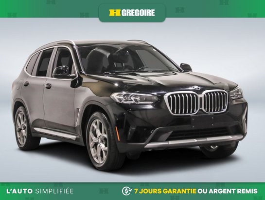 BMW X3 2022 2022 Noir