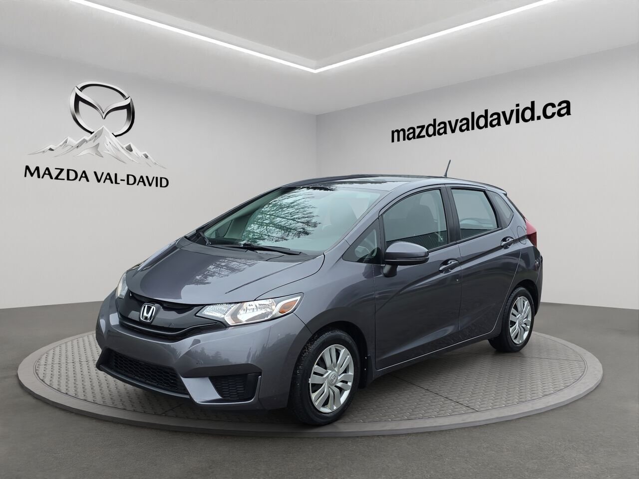 Honda Fit LX à hayon 5 portes CVT, caméra de recul, sièges chauffant, commande audio au volant 2016 Gris Val-David - photo #0