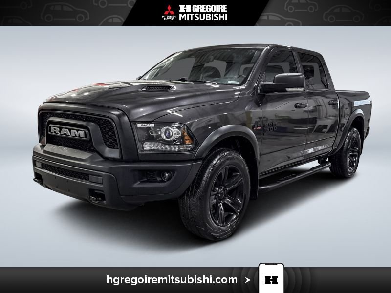 2022 Ram 1500 Warlock * 4x4 * Crew Cab * Mags * Cam * Carplay Grey