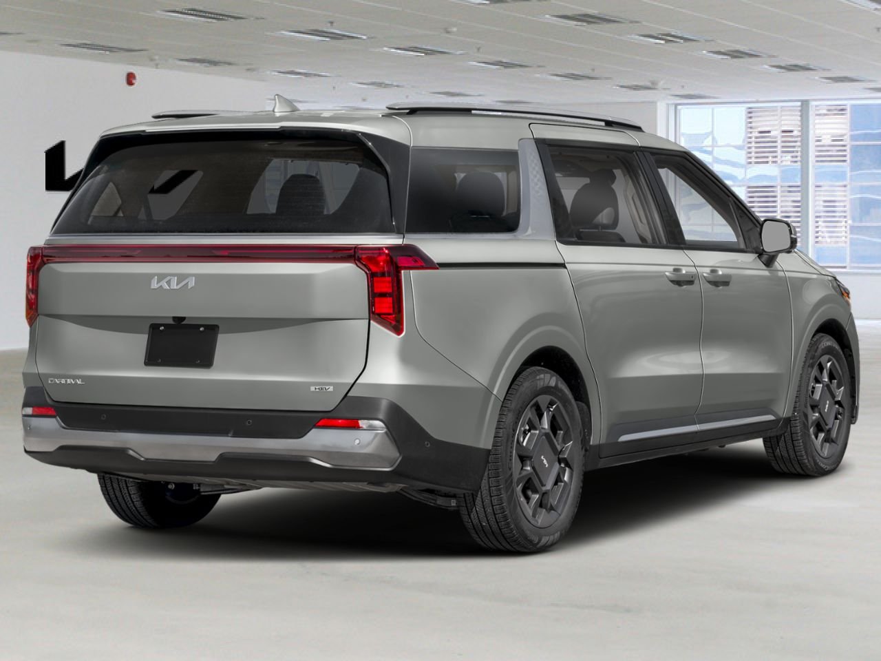 2027 KIA Carnival Hybrid Ceramic Silver Gatineau - photo #1