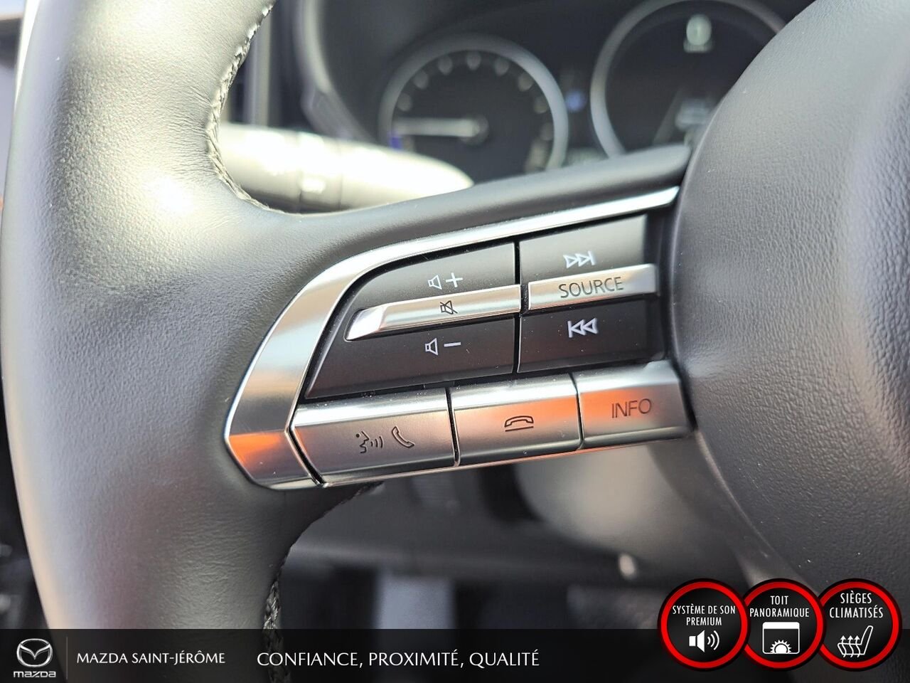 Mazda CX-50 hybride GT AWD | TOIT PANORAMIQUE | CUIR | 2025 Gris Saint-Jérôme - photo #14
