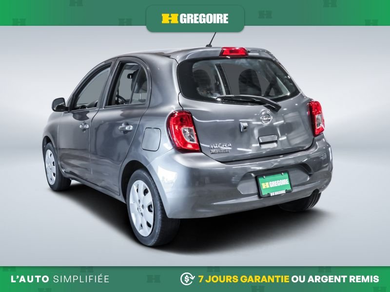 Nissan MICRA 822737 | S AUTO A/C GR ELECT CAM RECUL BLUETOOTH 2019 Gris Laval - photo #5