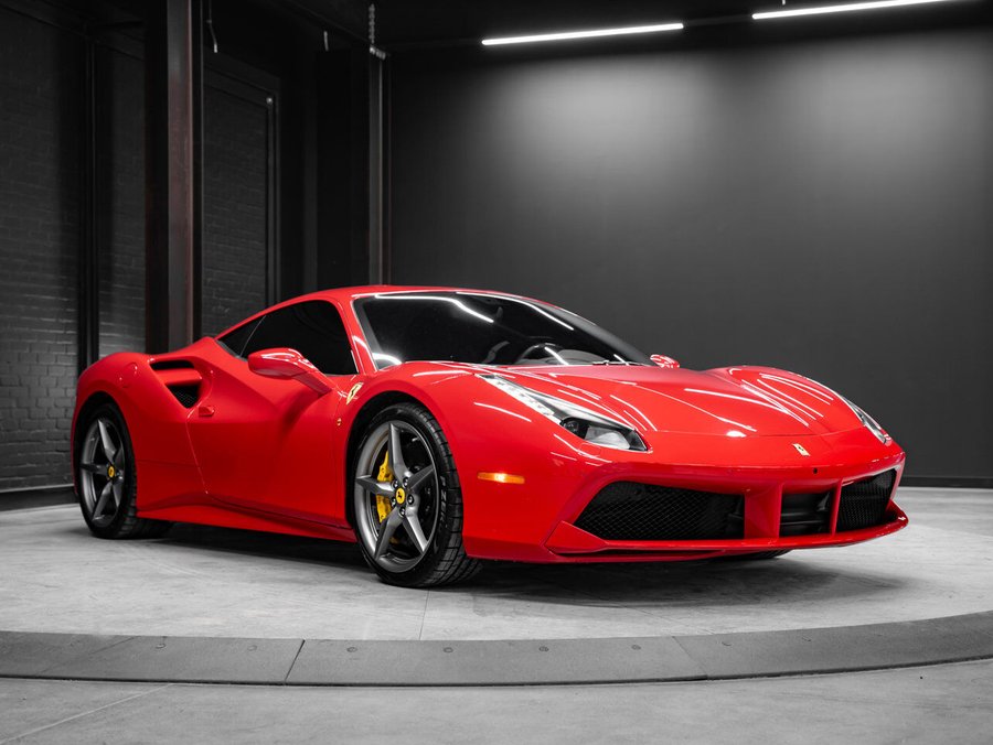 2017 Ferrari 488 GTB 2017 Red