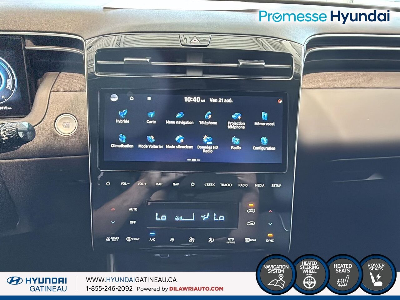 Hyundai Tucson hybride Luxe TI 2023 Bleu Ottawa & Gatineau - photo #15