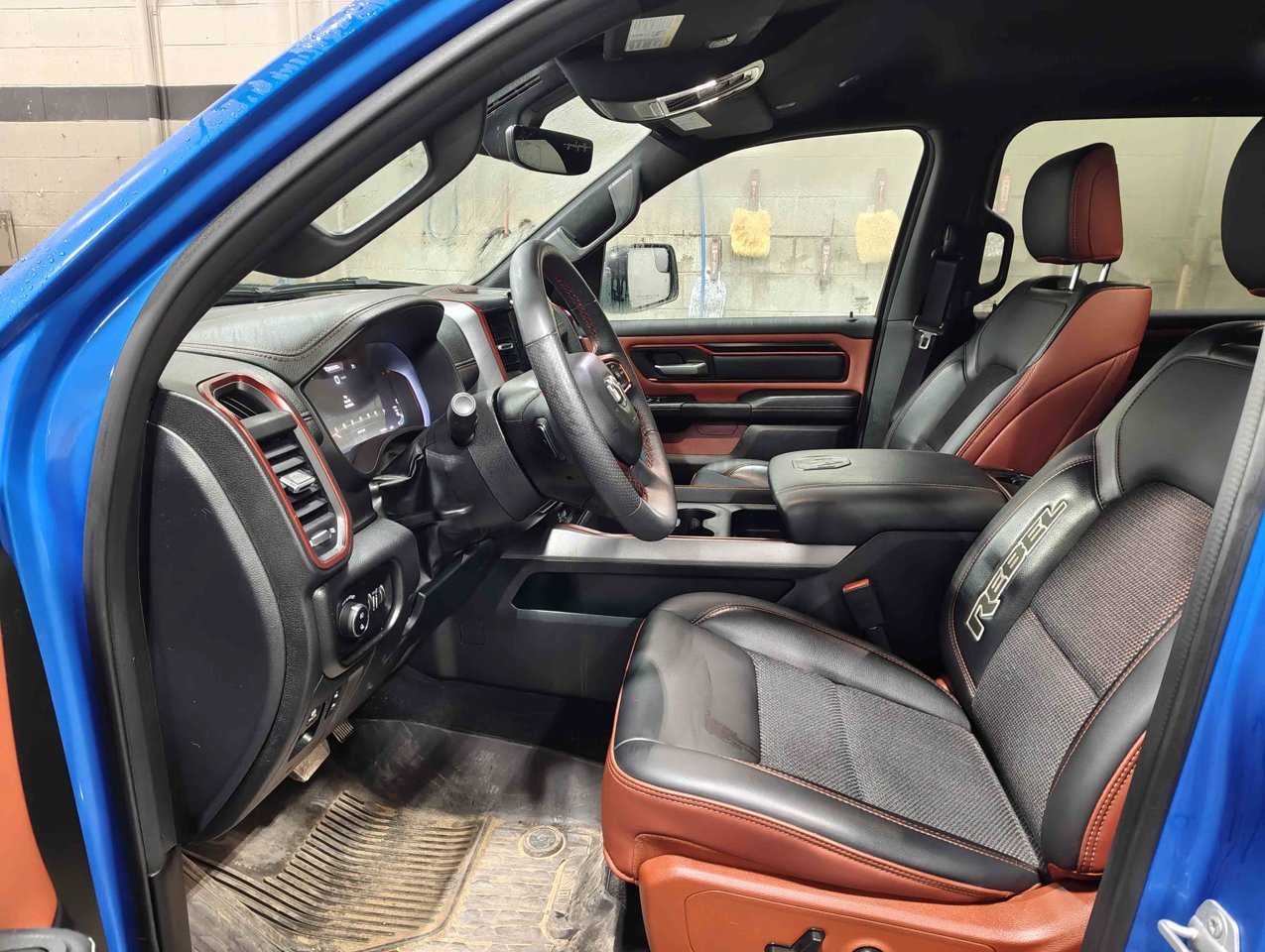 2025 Ram 1500 Rebel 4x4 Crew Cab 5'7 Box Blue Sherwood Park - photo #7