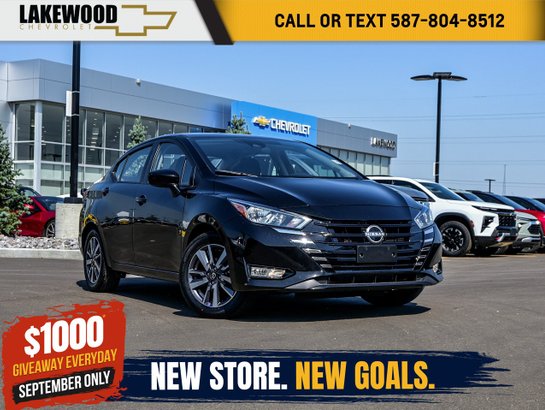 2025 Nissan Versa 2025 Black