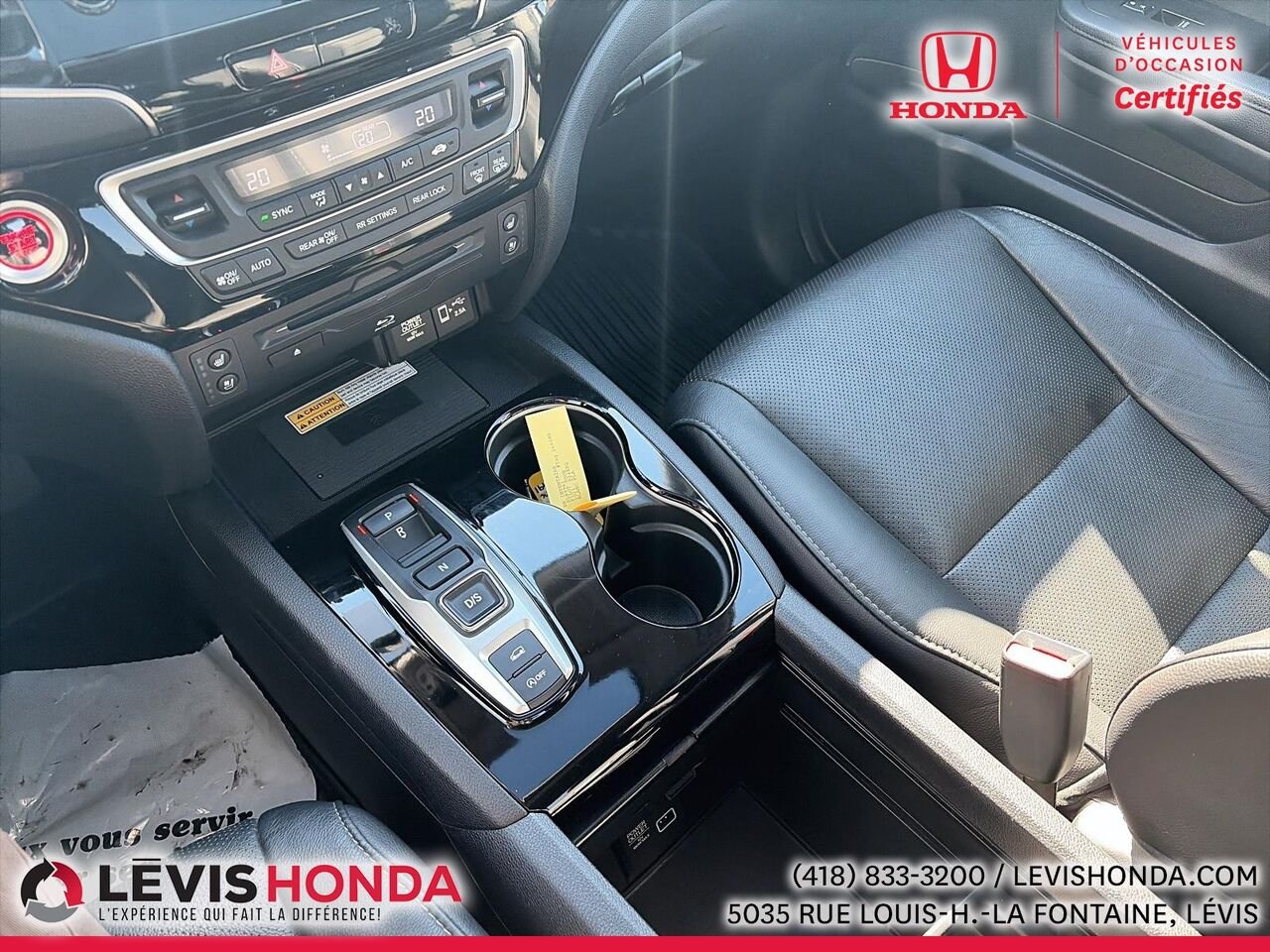 2021 Honda Pilot Touring 7P Touring 7 places TI White Lévis - photo #13