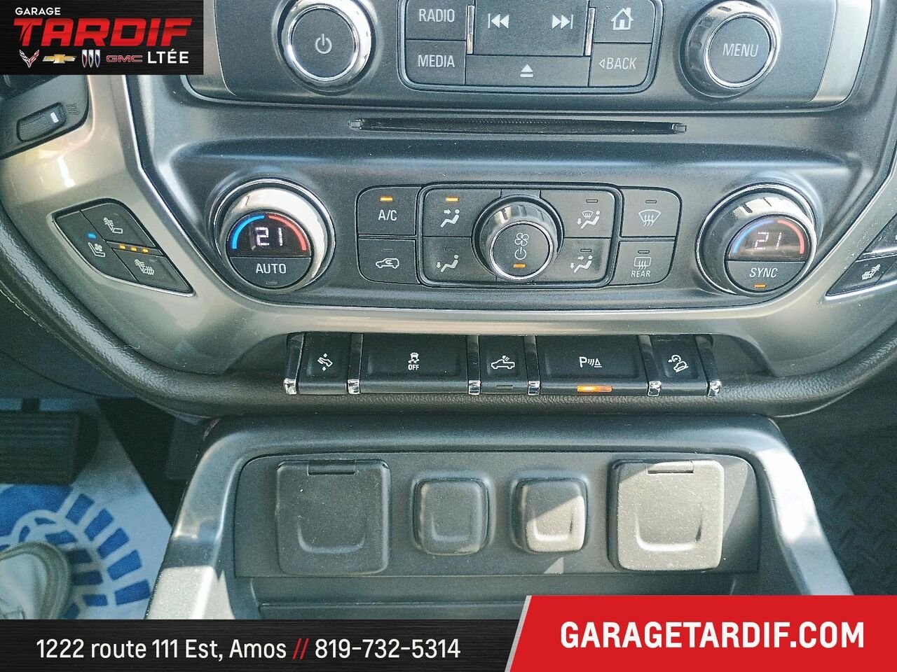 CHEVROLET SILVERADO CABINE MULTIPLACE 4RM 47392B 2017 Noir Amos - photo #18