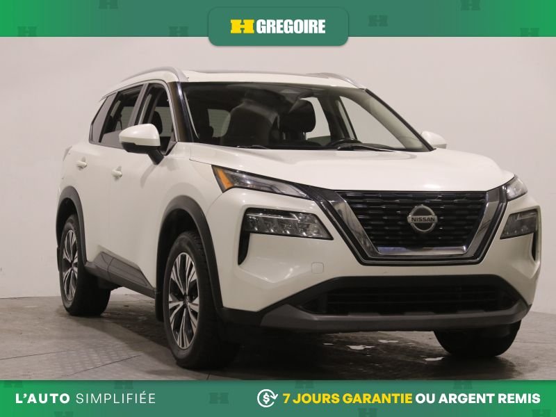 Nissan Rogue 822634 | SV AWD AUTO AC CUIR TOIT MAGS CAM RECUL BLEUTOOTH 2021 Blanc Laval - photo #0