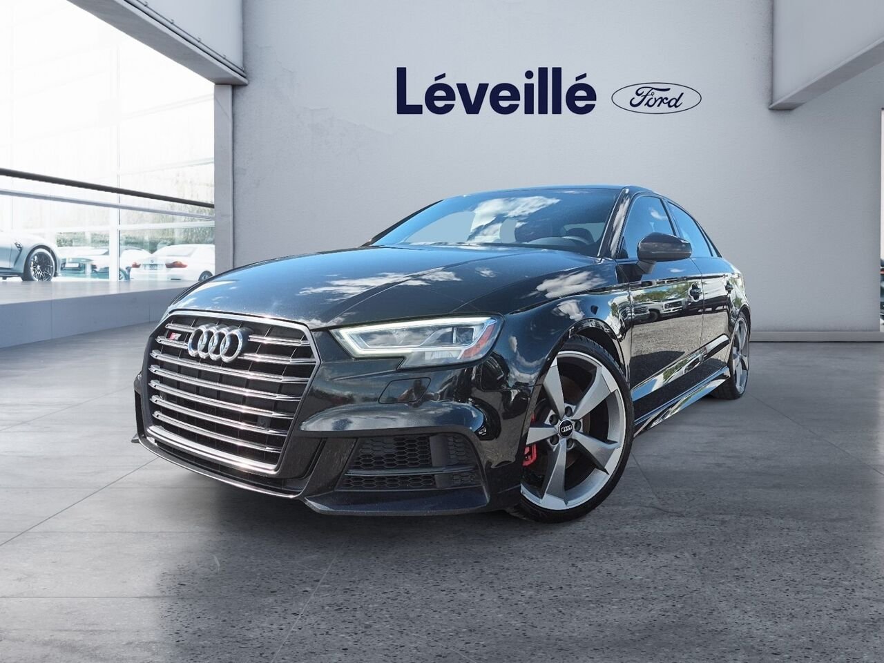 Audi S3 berline 2019 Noir Saint-Jérôme - photo #0