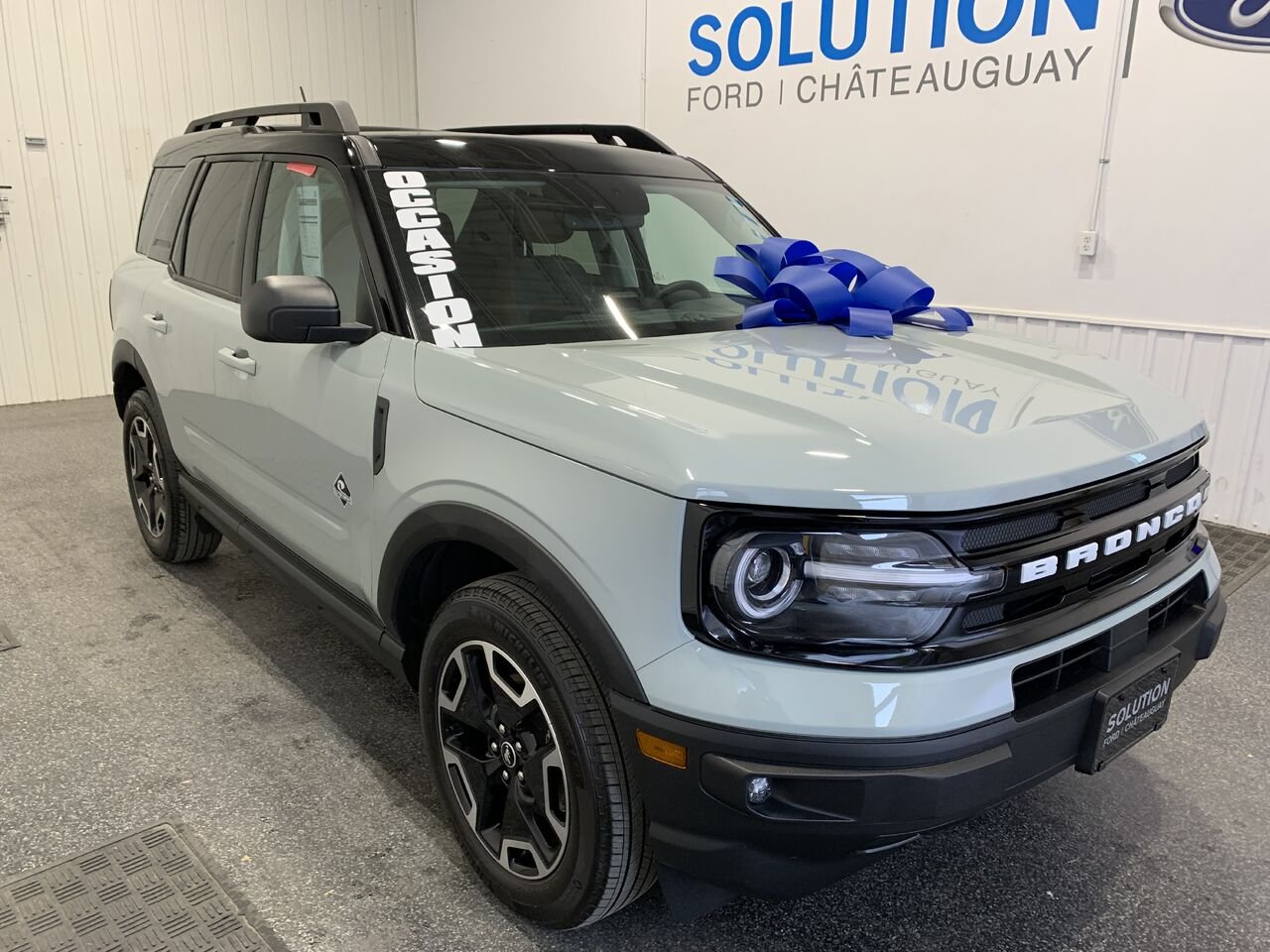 2024 Ford Bronco Sport OUTER BANKS Grey Châteauguay - photo #3