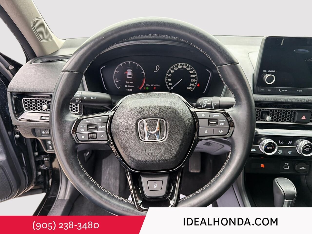 2022 Honda Civic Sedan Black Mississauga - photo #10