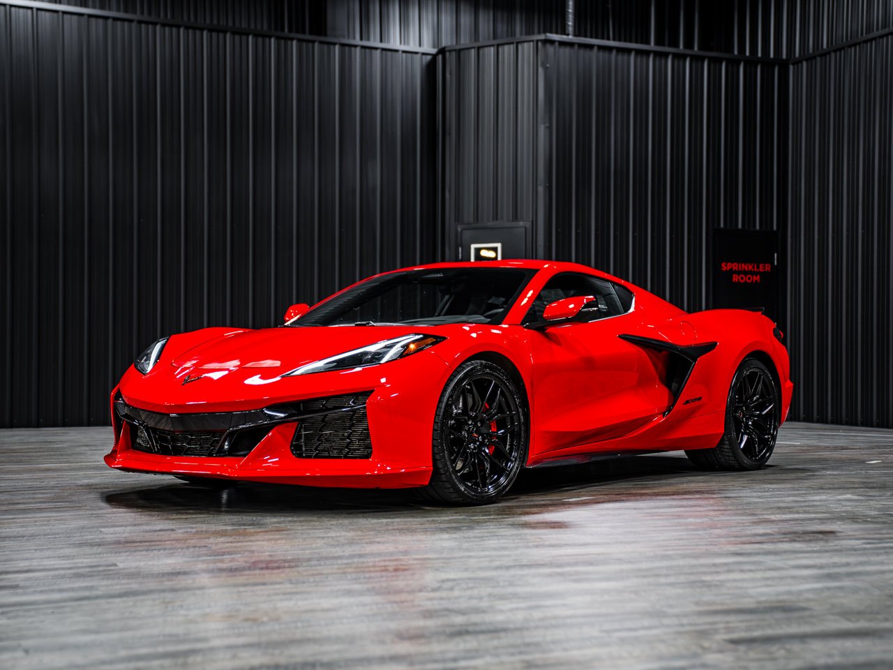2025 Chevrolet Corvette 2dr Z06 Cpe w/1LZ Red Sherwood Park - photo #3