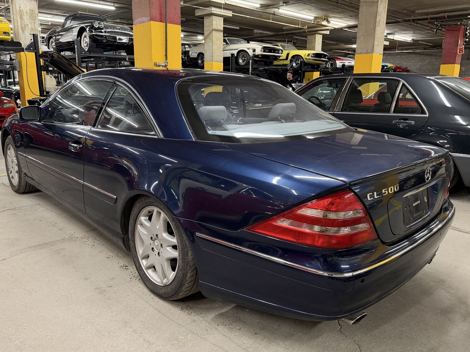 Mercedes-Benz CL-Class 2000 Bleu Montréal - photo #1