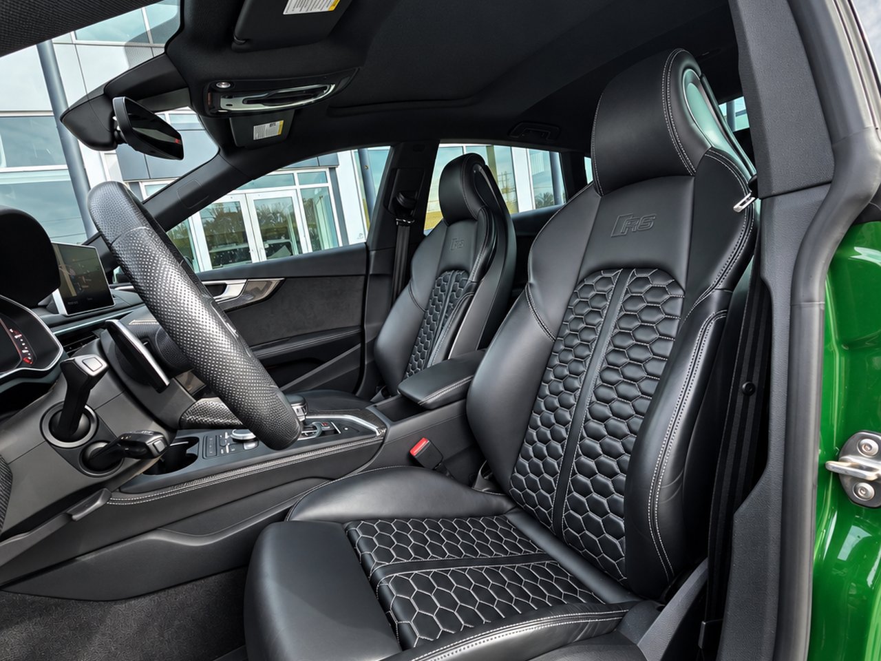 Audi RS 5 Sportback 2019 Vert Granby - photo #11
