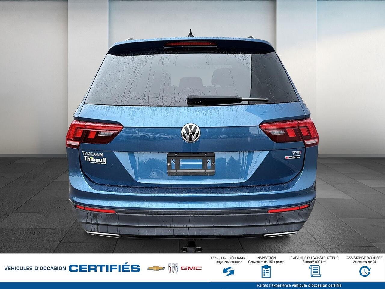 VOLKSWAGEN TIGUAN S Trendline 4MOTION 2018 Bleu Montmagny - photo #2