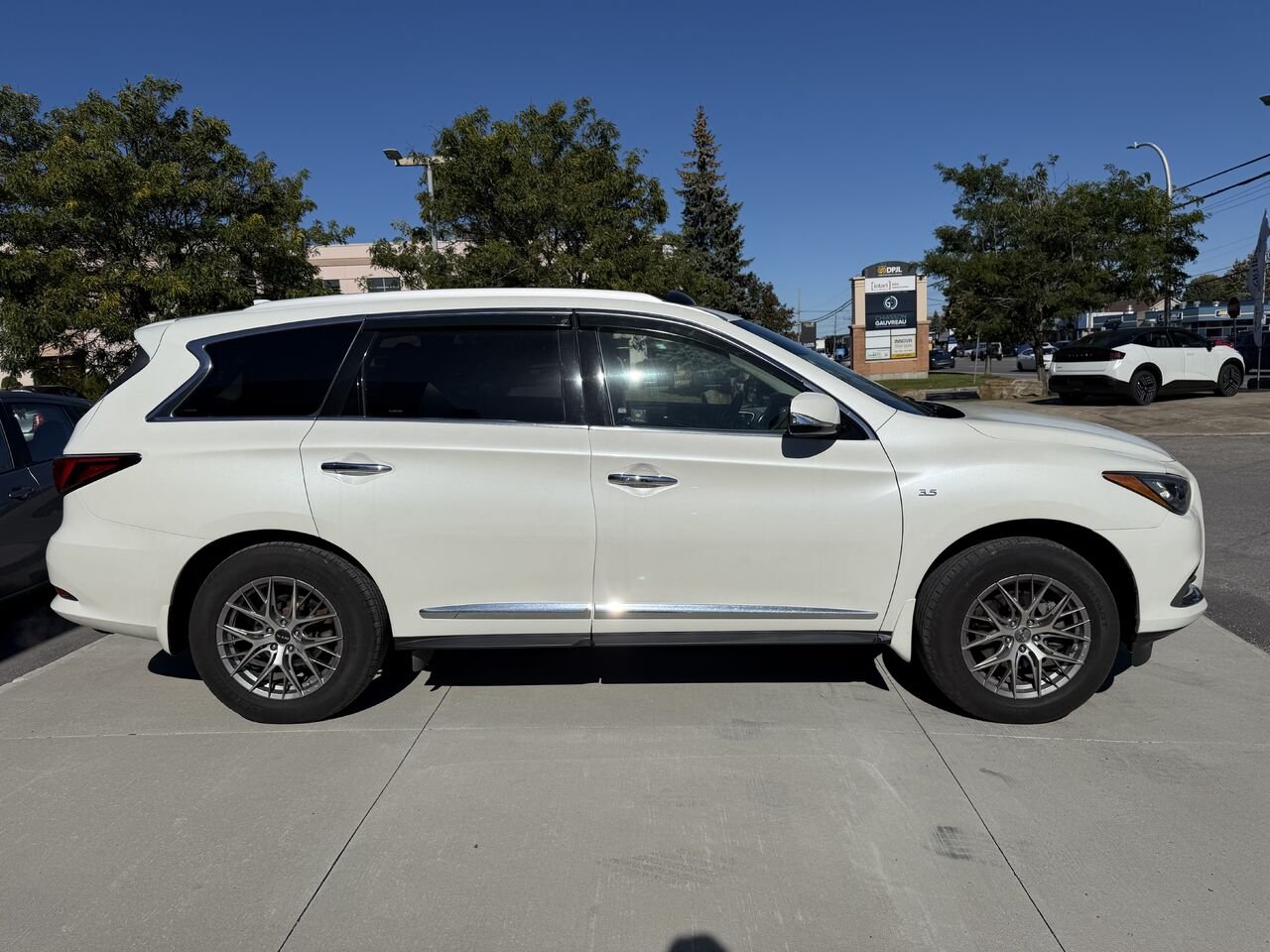 INFINITI QX60 PURE TI 2019 Blanc Châteauguay - photo #4