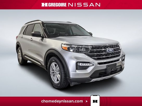 Ford Explorer XLT * AWD * Toit Pano * Cuir * Caméra * 2023 Argent